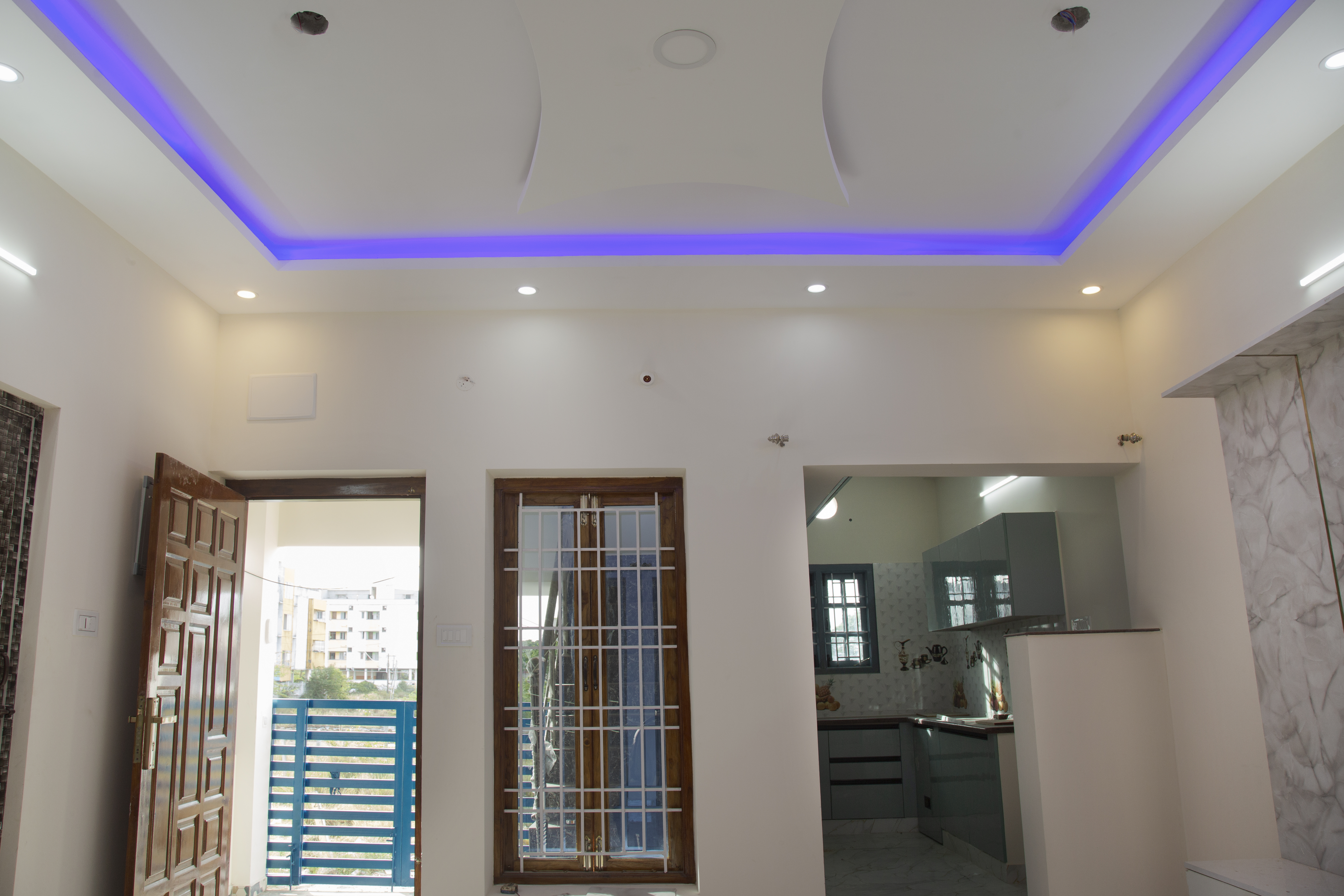 Bedroom with sliding door wardrobe, Chennai